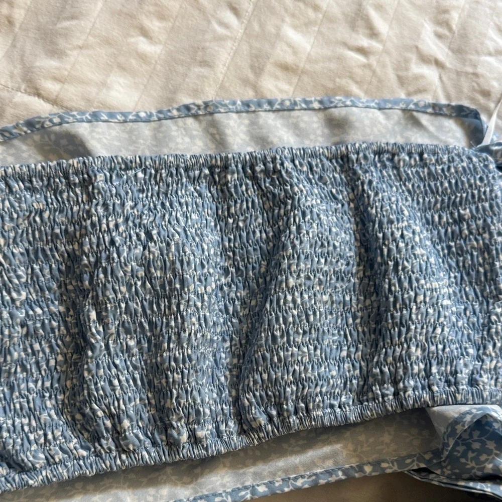 Blue Floral Two-Piece Set - Picture 5 of 5